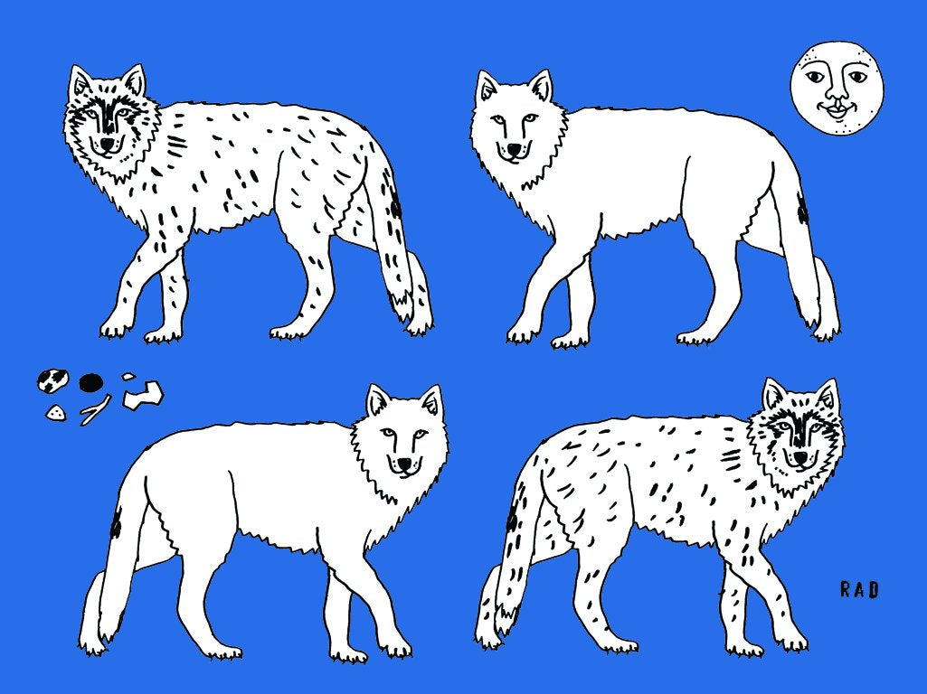 Limited Run Wolf Blanket