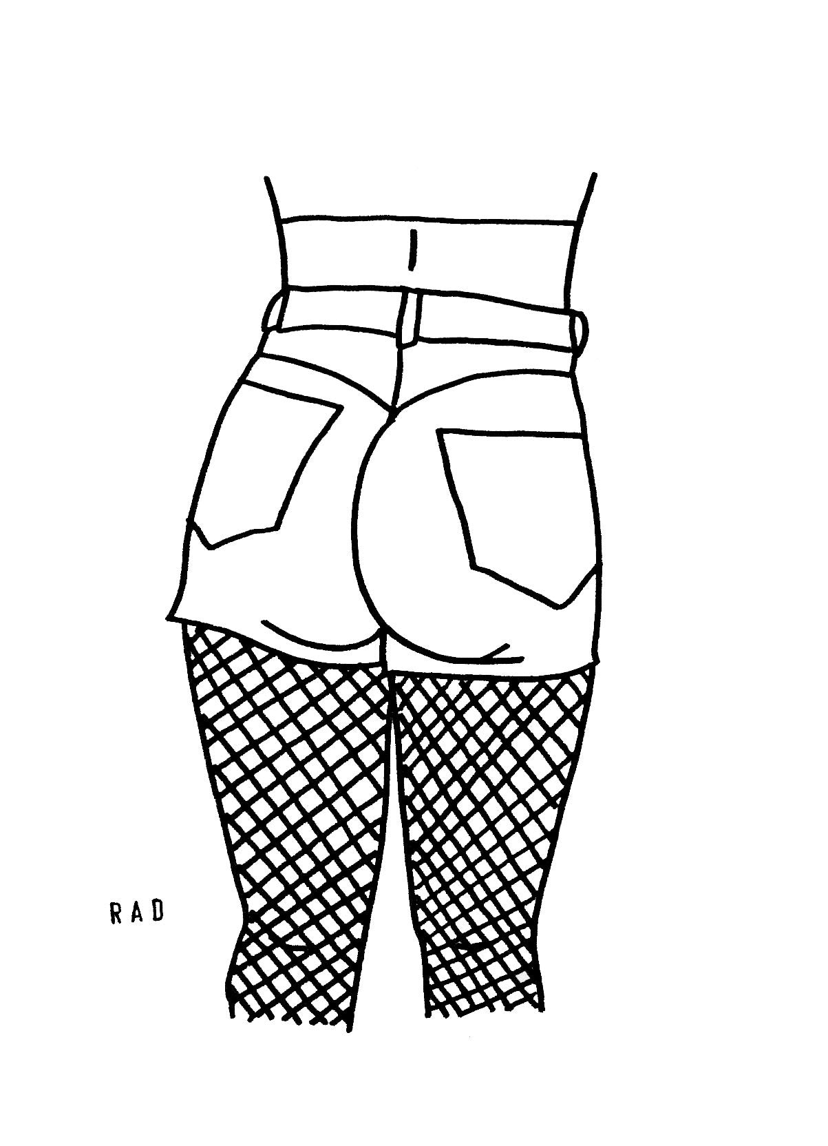 Digital Only One Custom Booty Portrait (Person or Pet)