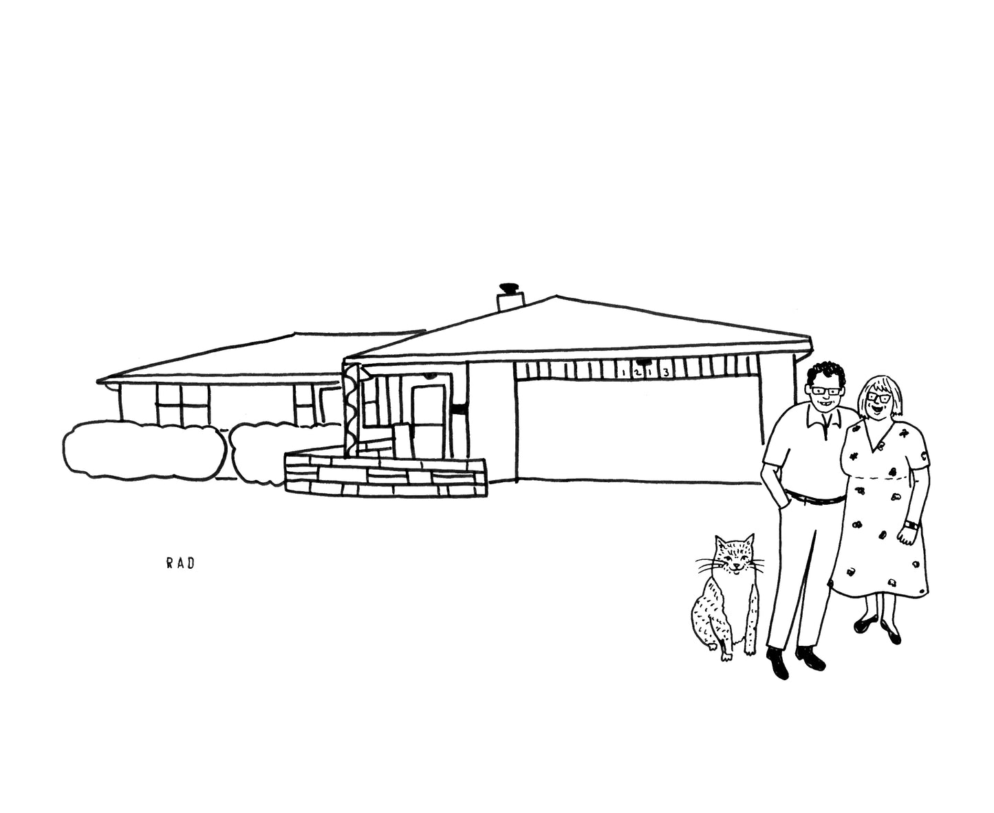 Custom House + Couple/ Family Portrait