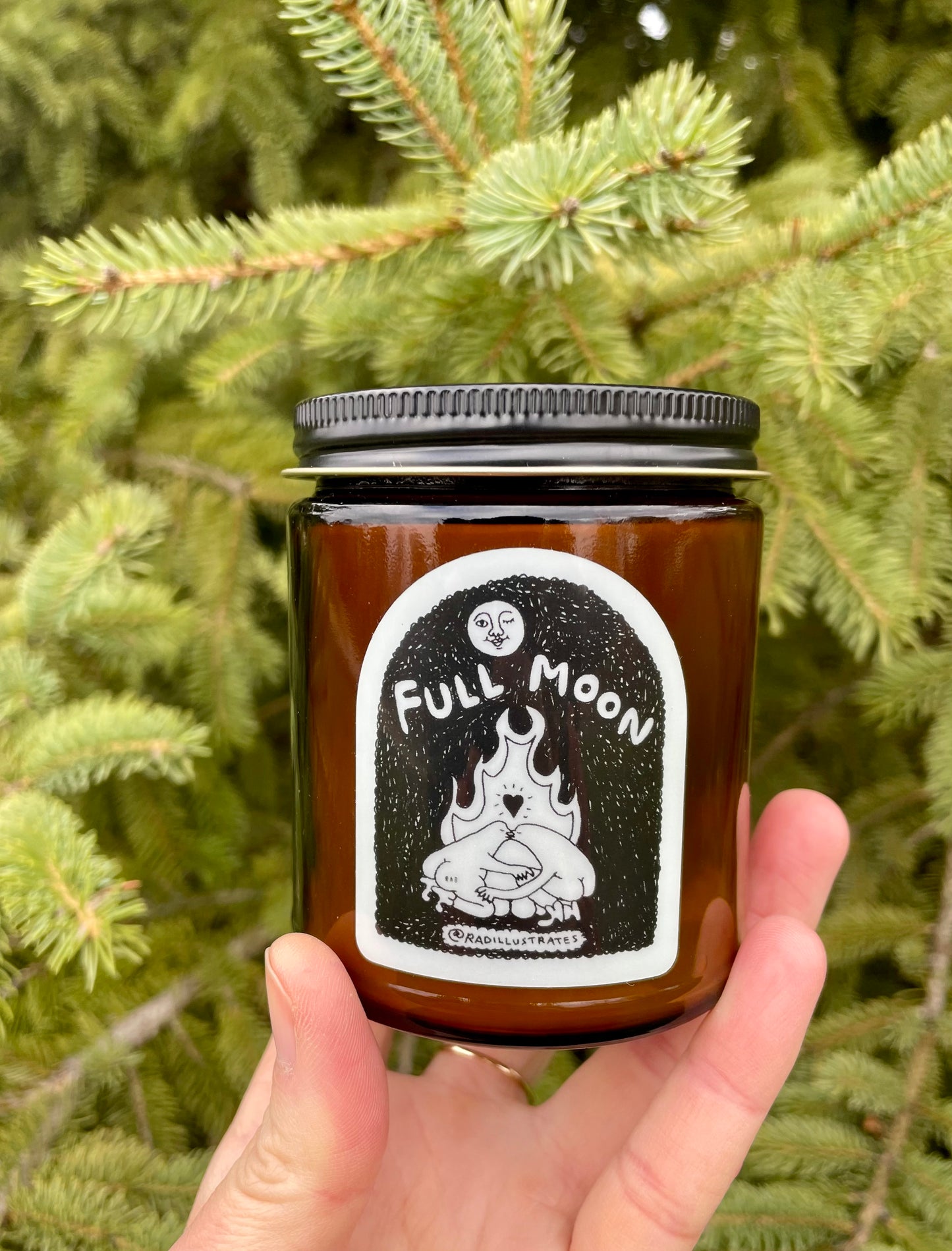 Full Moon Candle