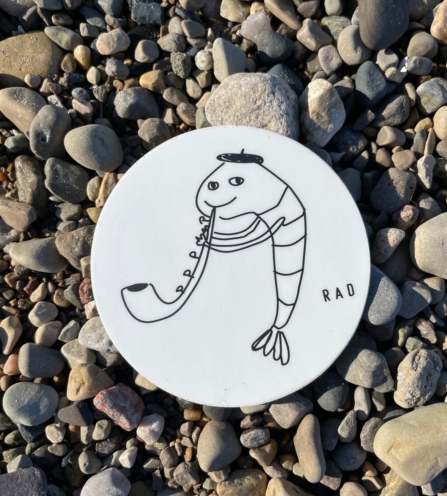 Jazzy Shrimp Sticker