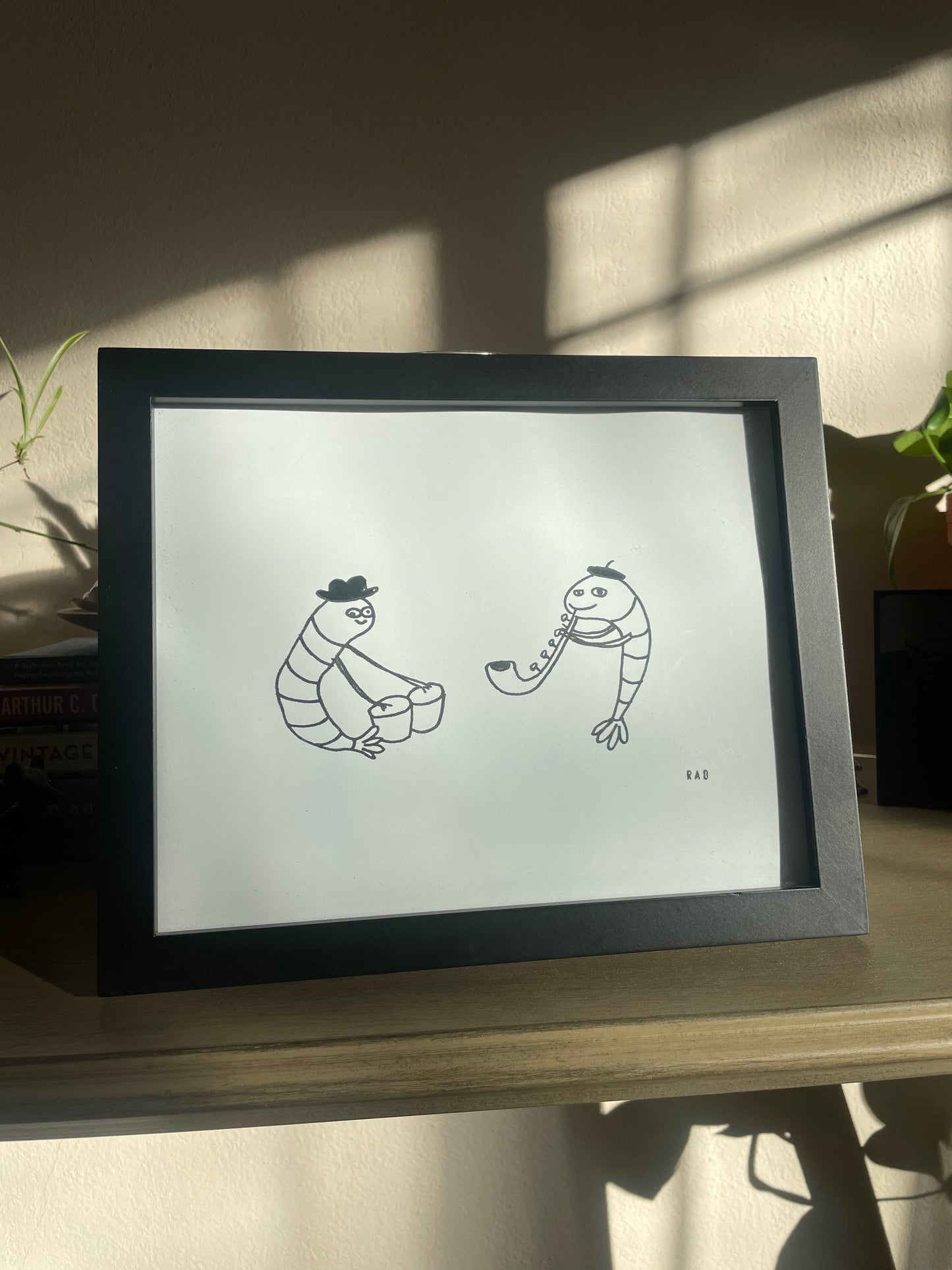 Jazzy Shrimp Print 8"x10"