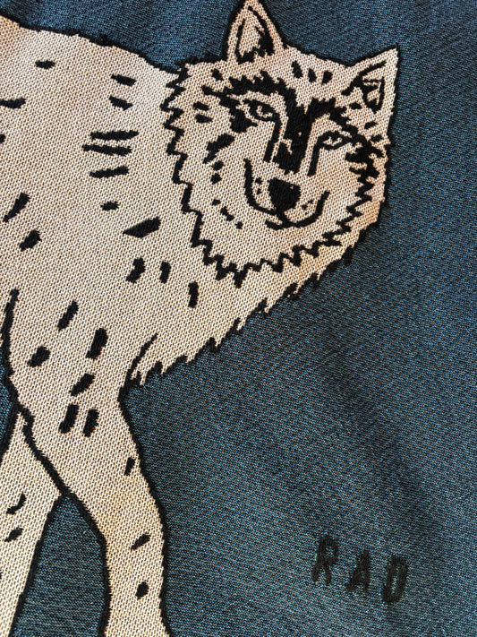 Limited Run Wolf Blanket