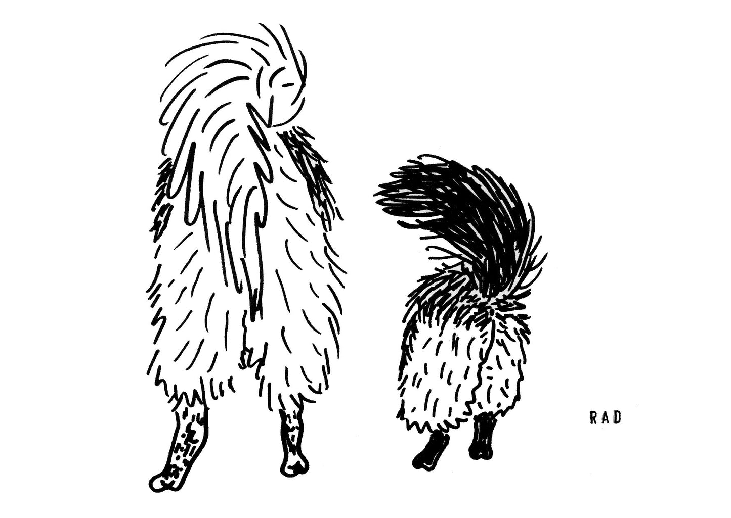 Double Custom Booty Portrait (People and/or Pets)