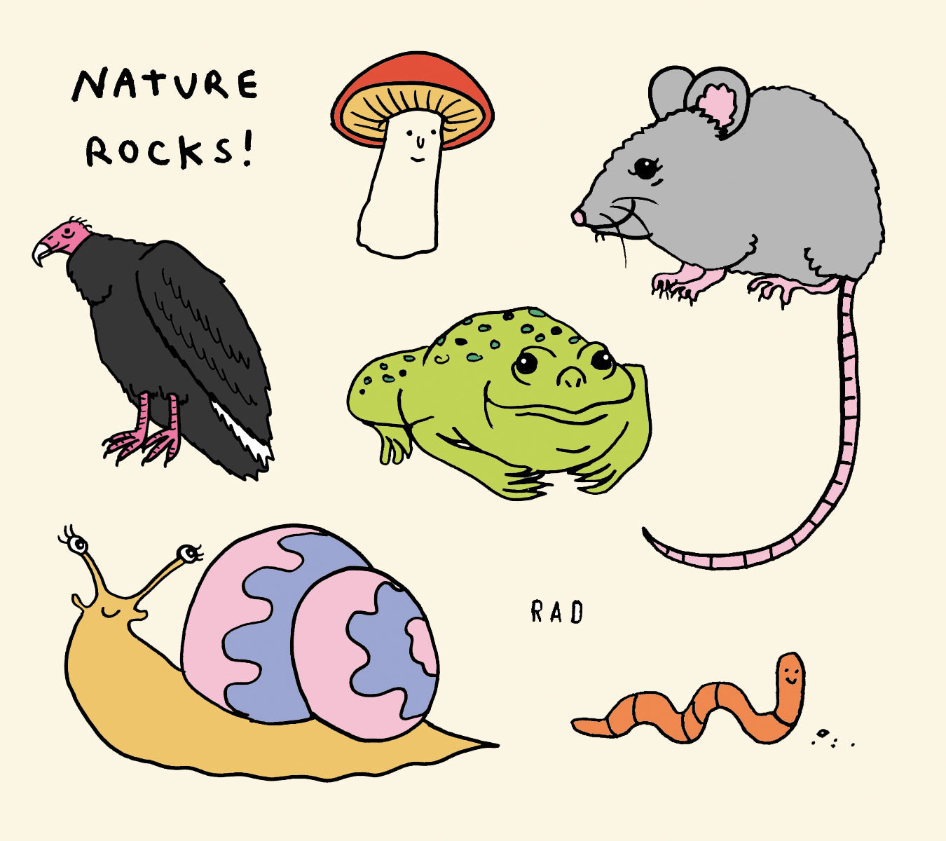 Nature Rocks Sticker Sheet