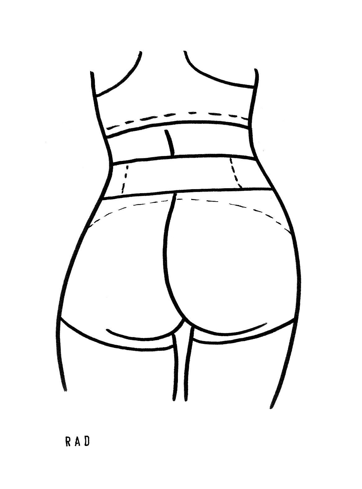 One Custom Booty Portrait (Person or Pet)