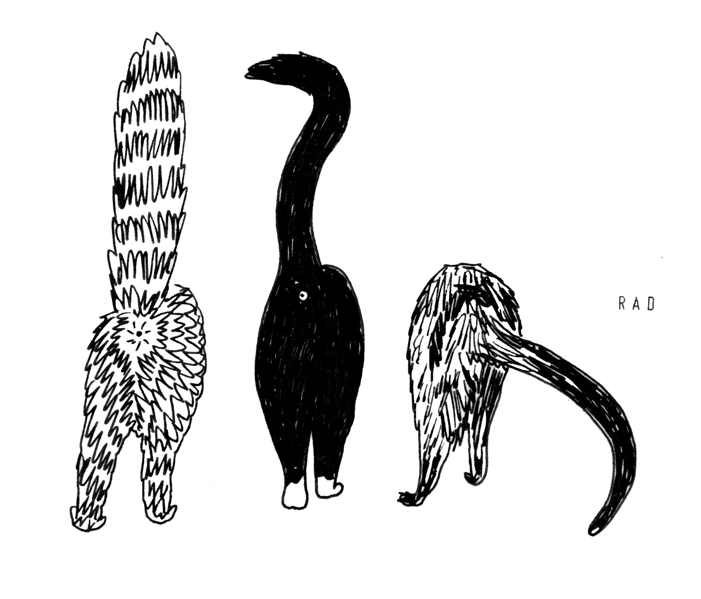 Triple Custom Portrait (People and/or Pets)