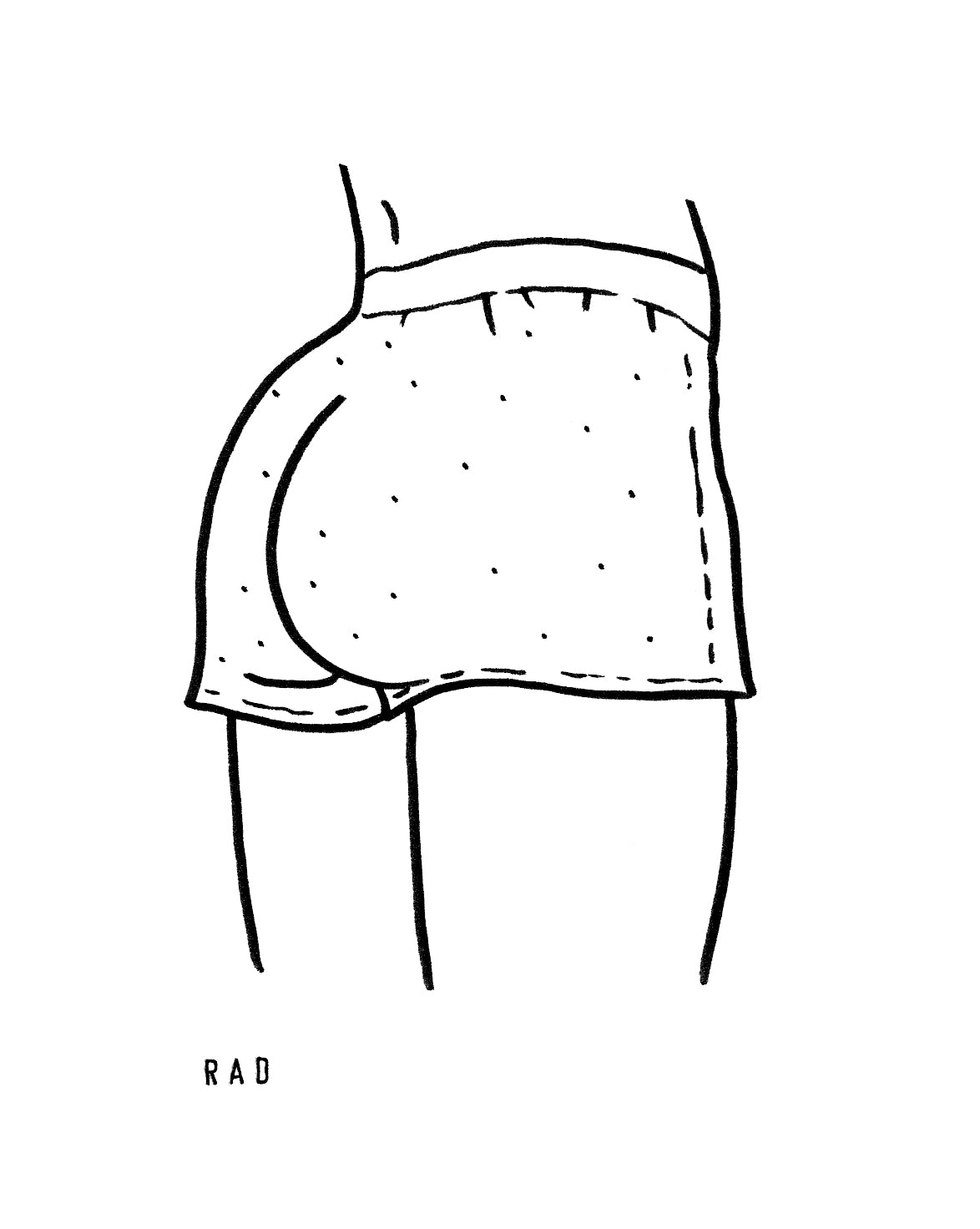 One Custom Booty Portrait (Person or Pet)
