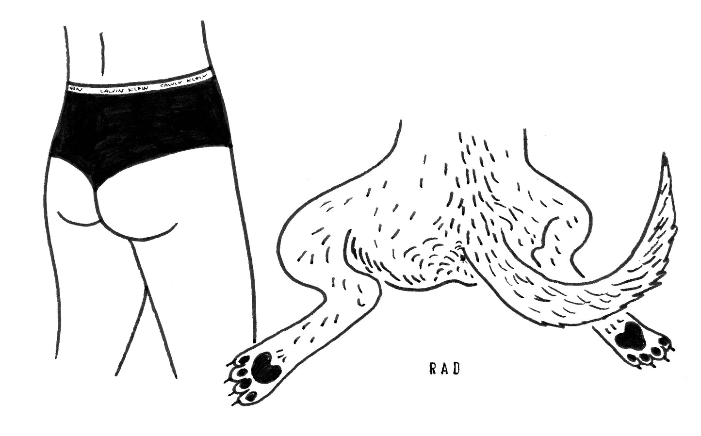 Double Custom Booty Portrait (People and/or Pets)