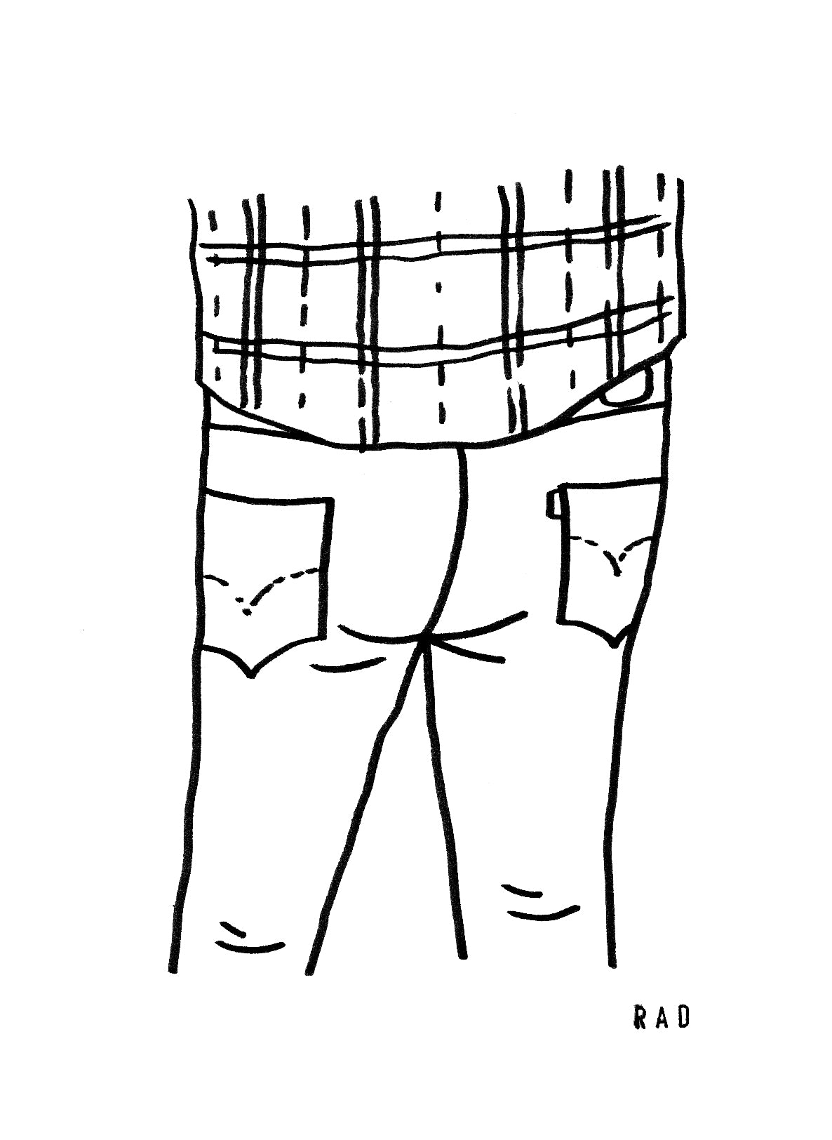 One Custom Booty Portrait (Person or Pet)