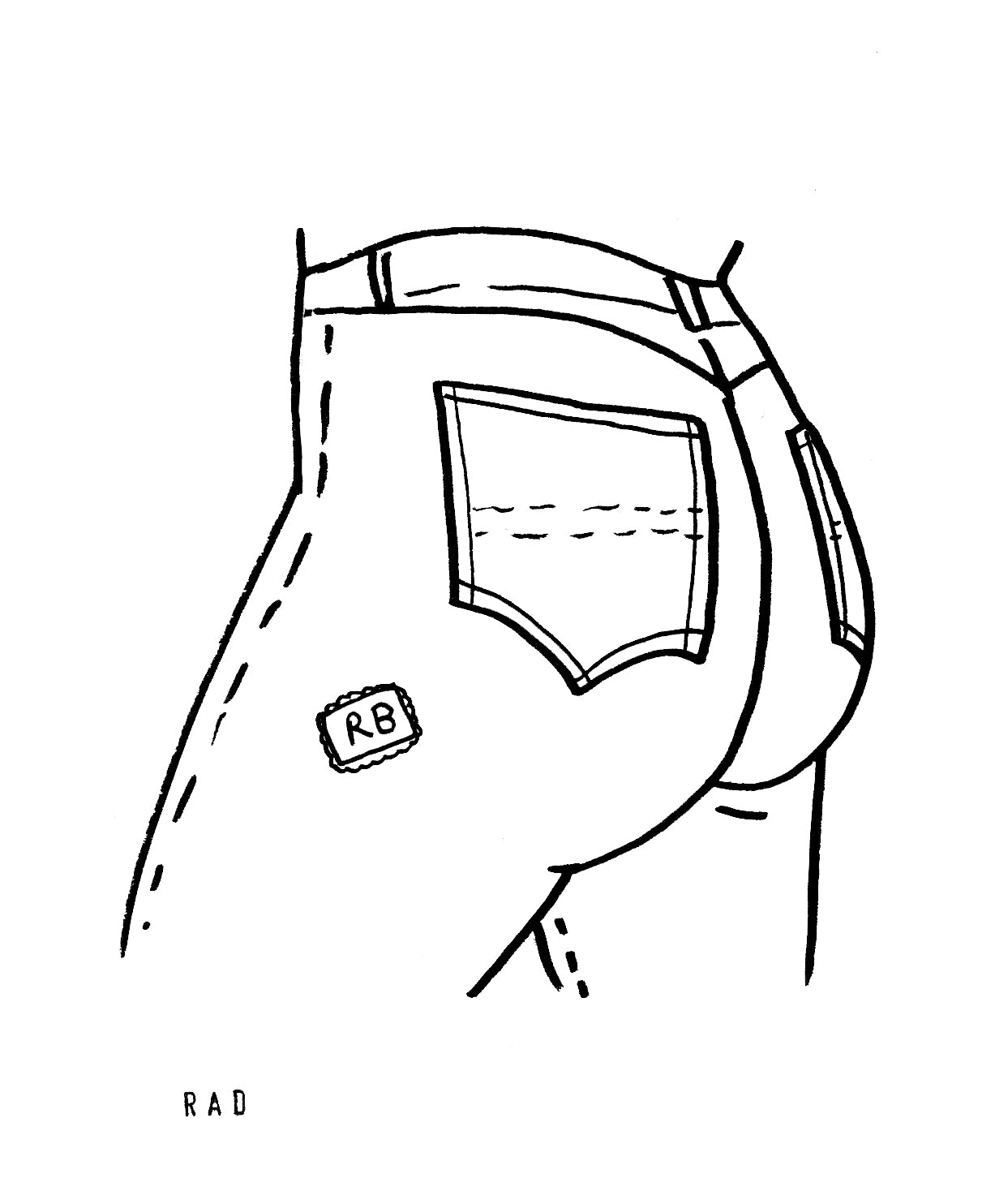 One Custom Booty Portrait (Person or Pet)