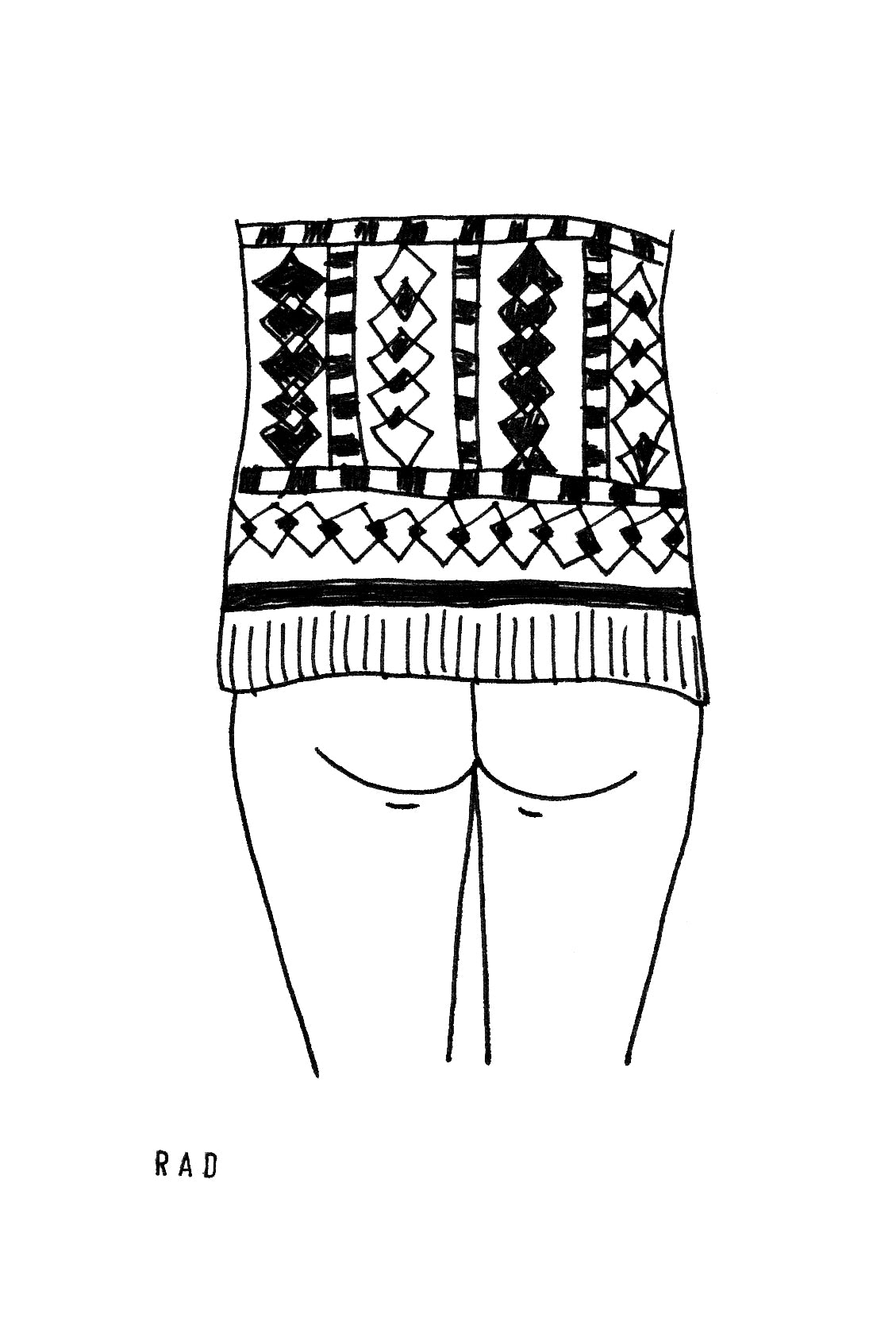 Digital Only One Custom Booty Portrait (Person or Pet)