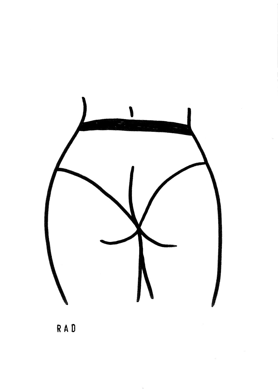 One Custom Booty Portrait (Person or Pet)