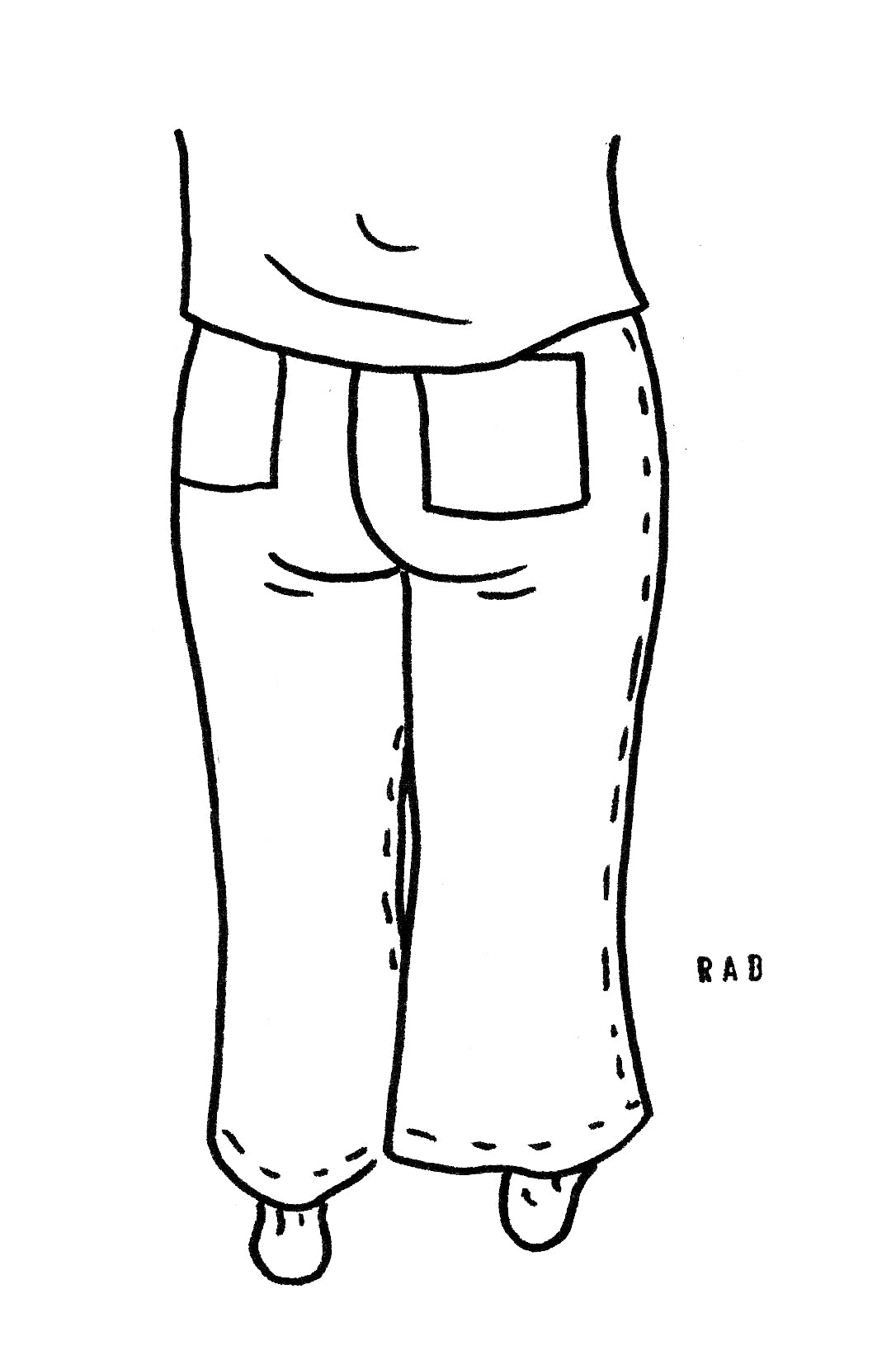 Digital Only One Custom Booty Portrait (Person or Pet)