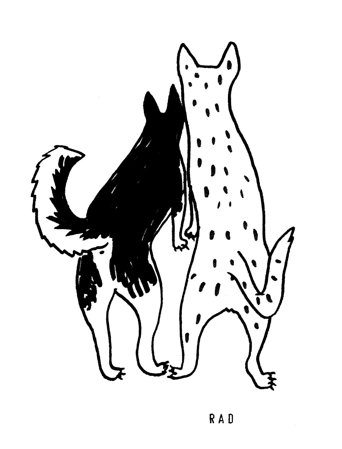 Double Custom Booty Portrait (People and/or Pets)