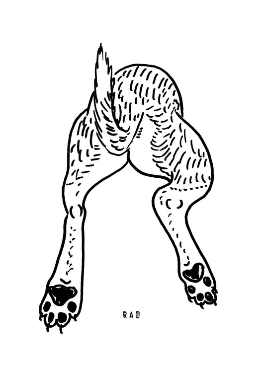 One Custom Booty Portrait (Person or Pet)