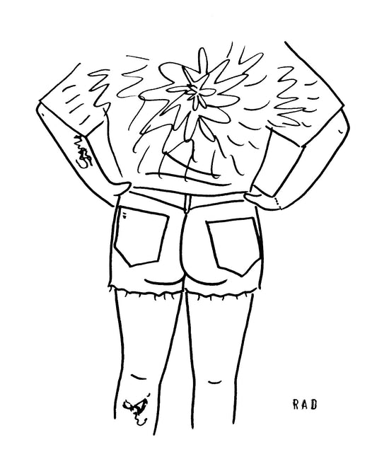 One Custom Booty Portrait (Person or Pet)