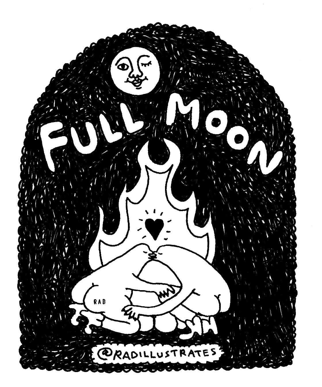 Full Moon Candle