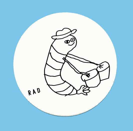 Jazzy Shrimp Sticker