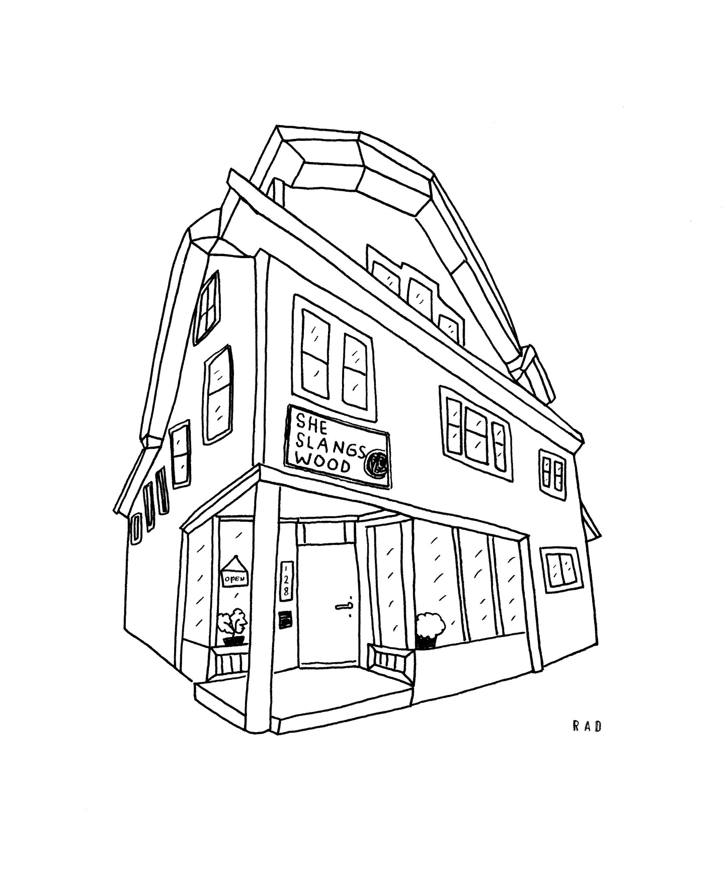 Custom House Portrait