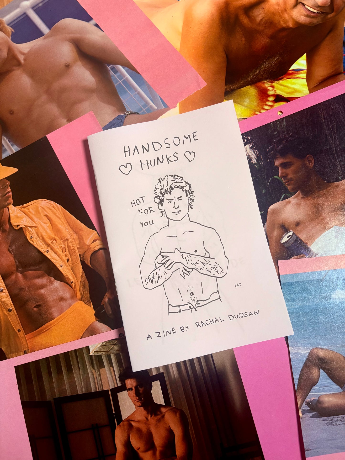 Handsome Hunks Zine / Coloring Book