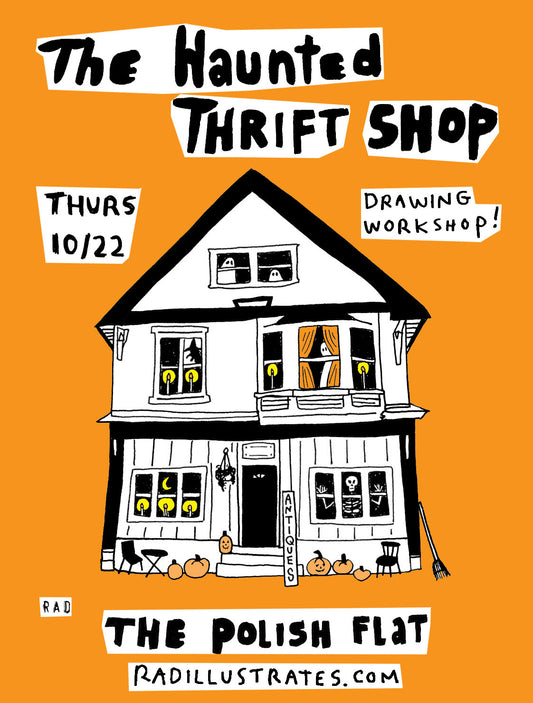 The Haunted Thrift Shop Halloween Workshop