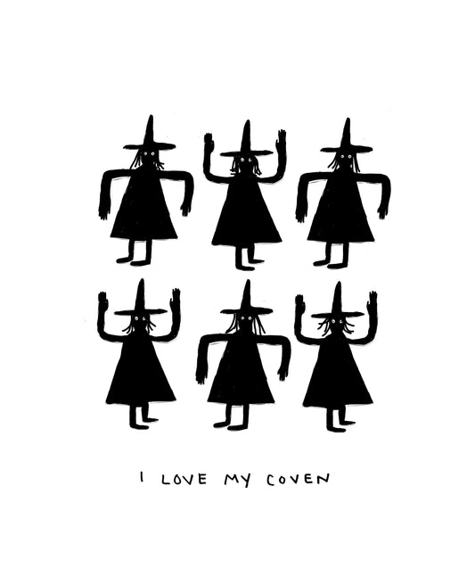 Witch Coven Print 8"x10"