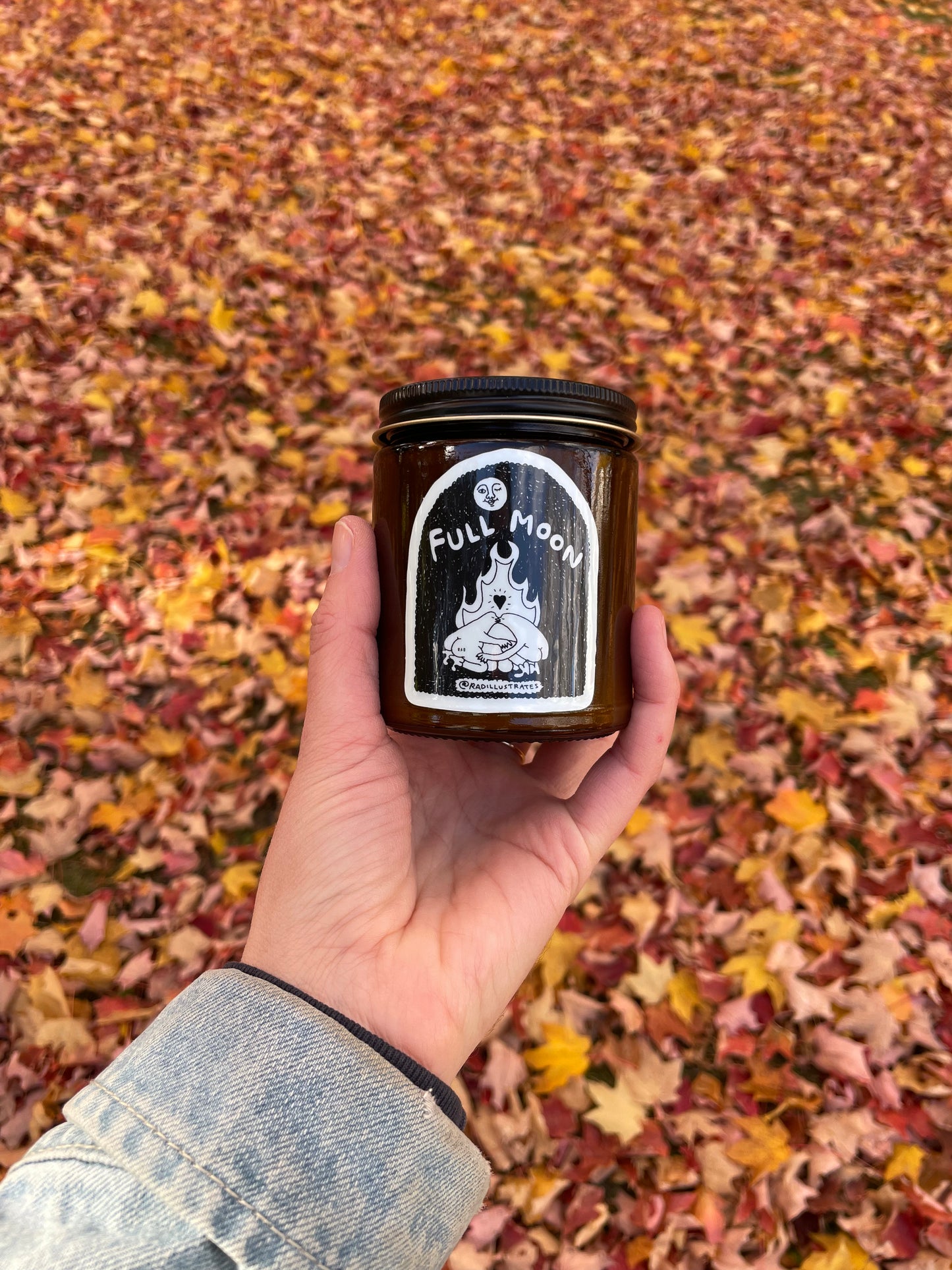 Full Moon Candle