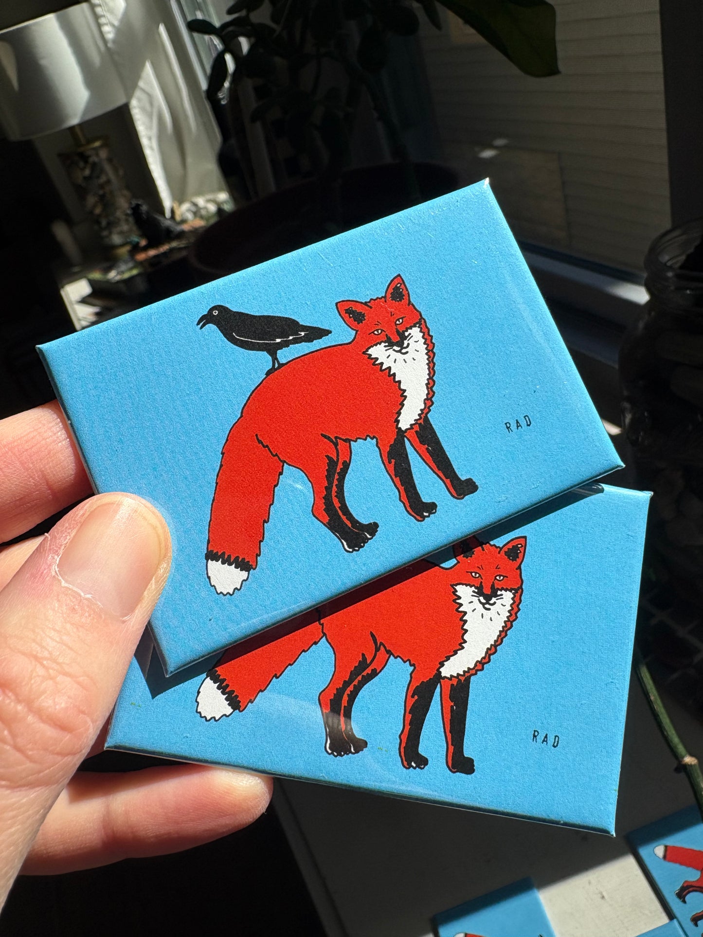 Fox & Crow Magnet