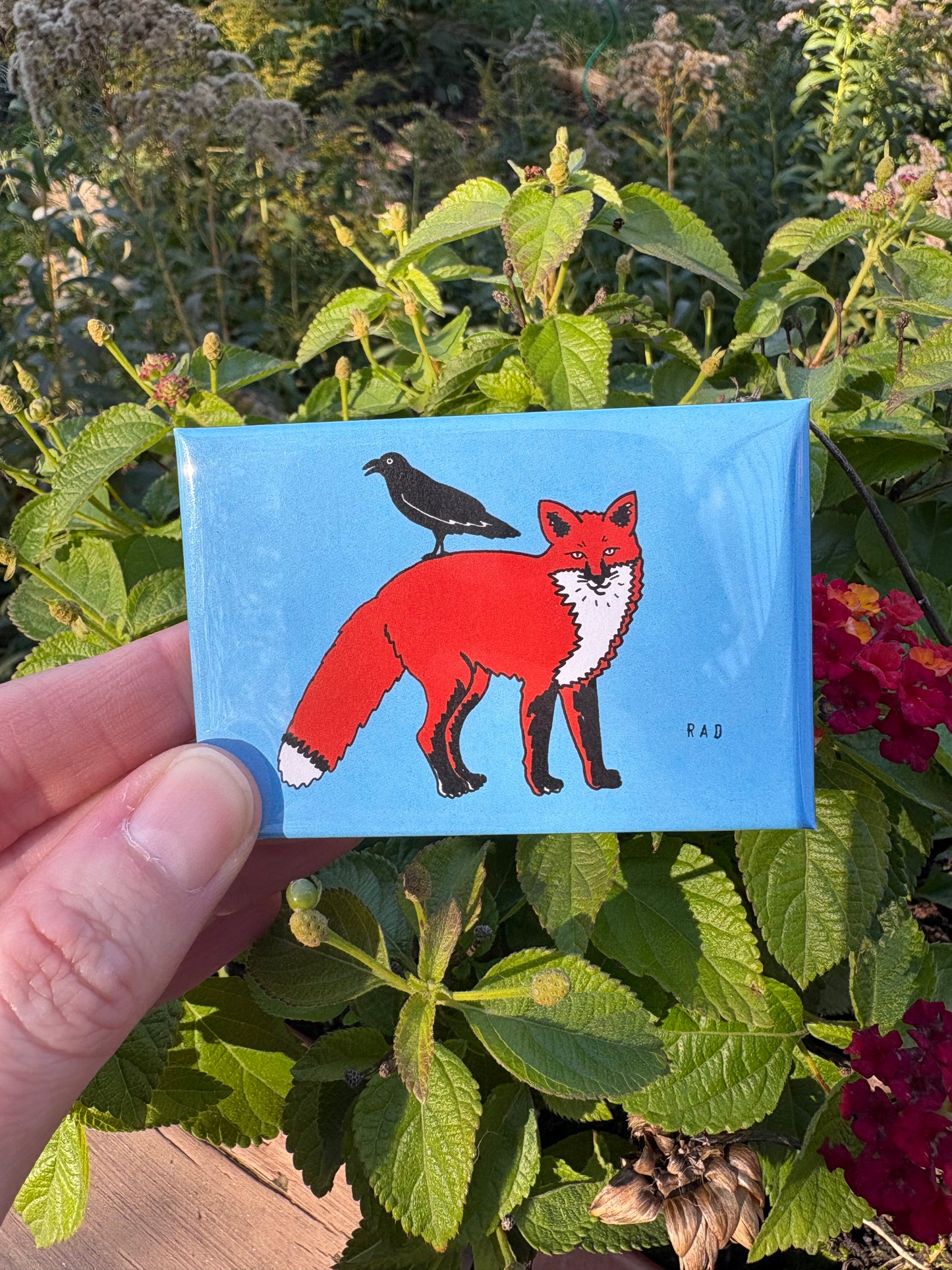 Fox & Crow Magnet
