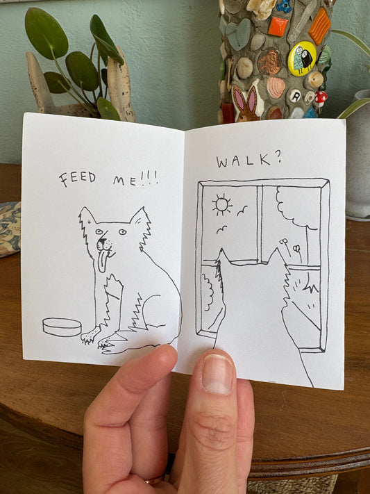The Adventures of Ducky the Dog Mini Zine