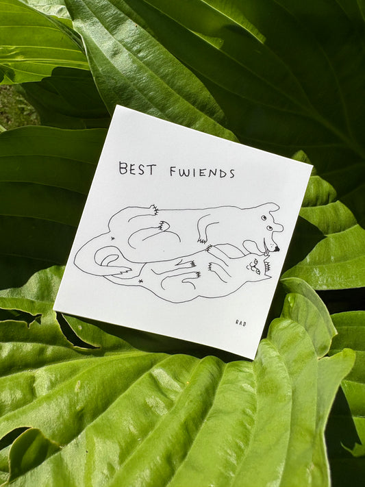 Best Fwiends Sticker