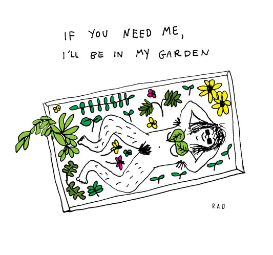 Color In My Garden Print 8x10 inches