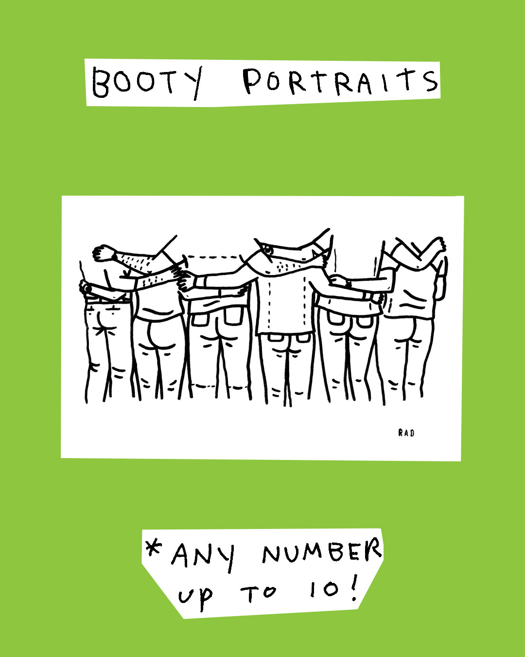 Pick-a-Custom-Portrait Raffle Ticket