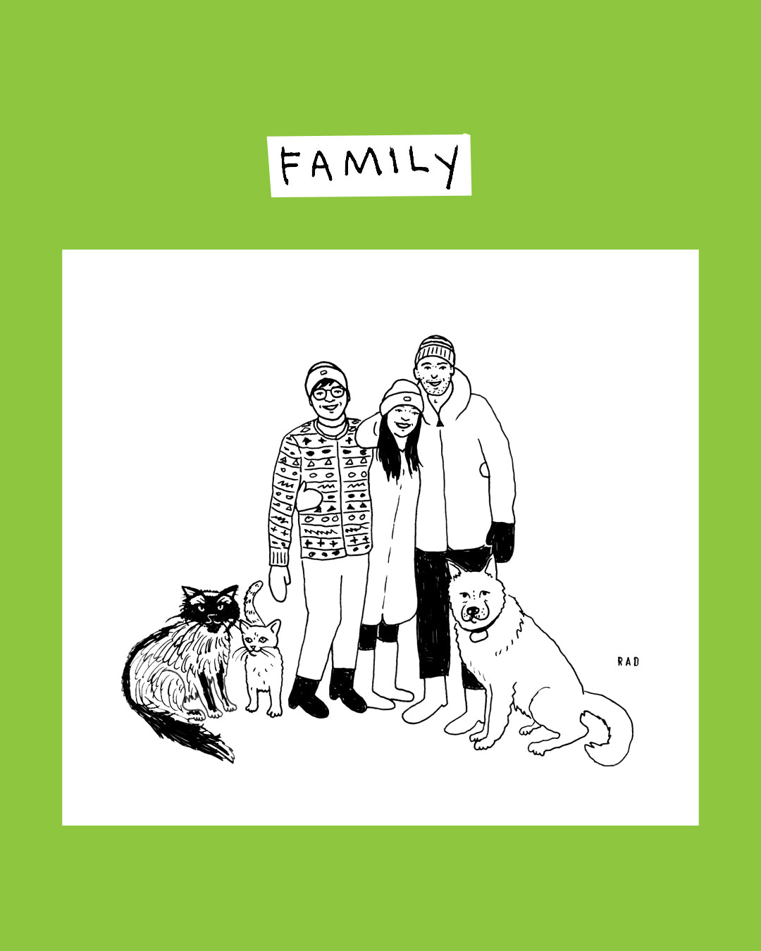 Pick-a-Custom-Portrait Raffle Ticket