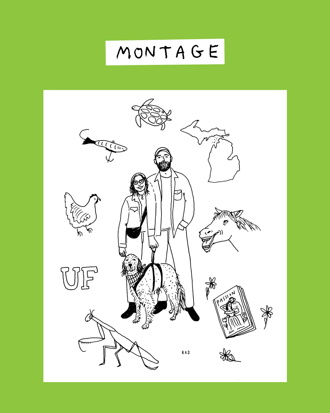 Pick-a-Custom-Portrait Raffle Ticket