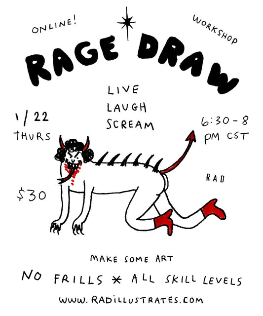 Rage Draw Online Drawing Workshop