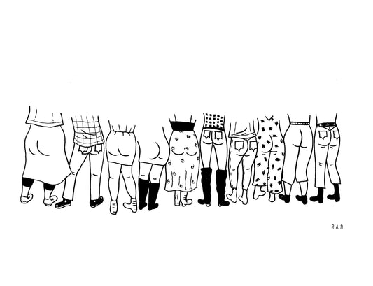 Ten Custom Booty Portrait (People and/or Pets)
