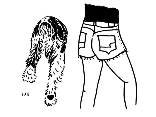 Double Custom Booty Portrait (People and/or Pets)