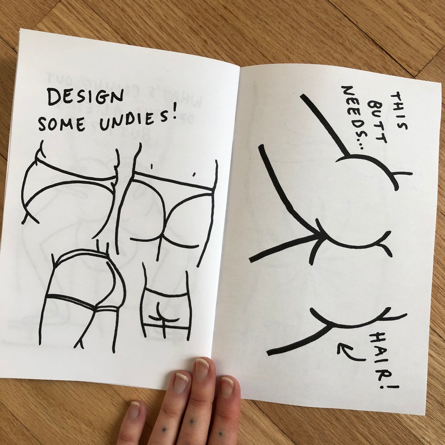 Booty Activity Book Zine