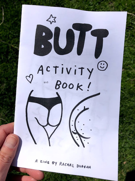 Butt Activity Book Zine