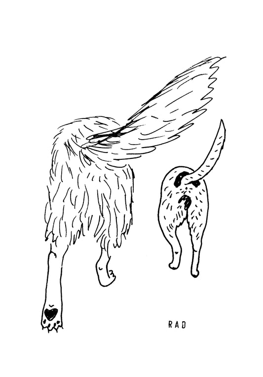 Double Custom Booty Portrait (People and/or Pets)