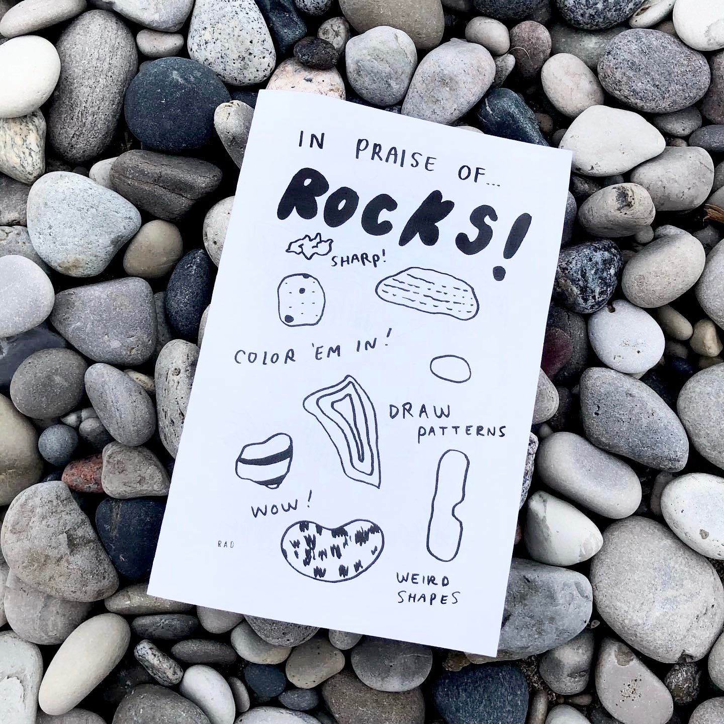 In Praise of Rocks Zine – RADillustrates